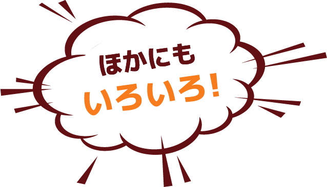 ほかにもいろいろ！